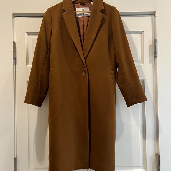 New Aritzia Stedman Coat, Rich Camel - Picture 2 of 5